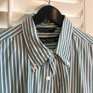 Vintage Nautica Short Sleeve Oxford